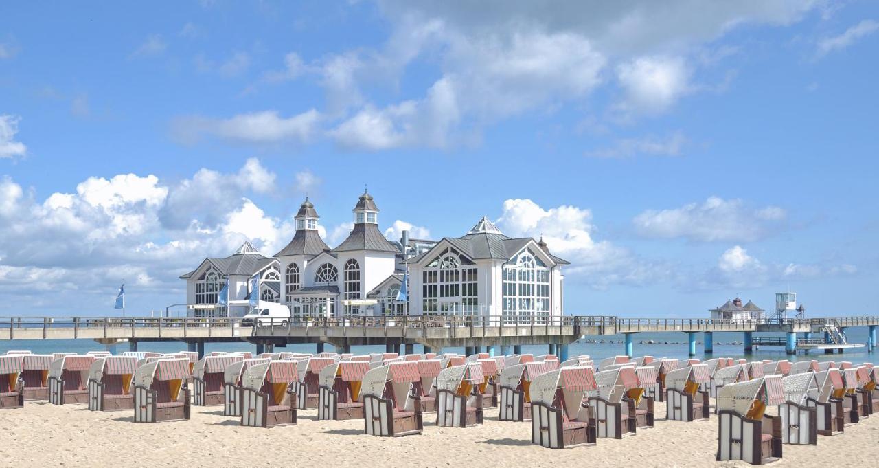 Strandhaus Ruegen - Meerblick, Sauna, Kamin & Whirlpool Baabe Exterior foto
