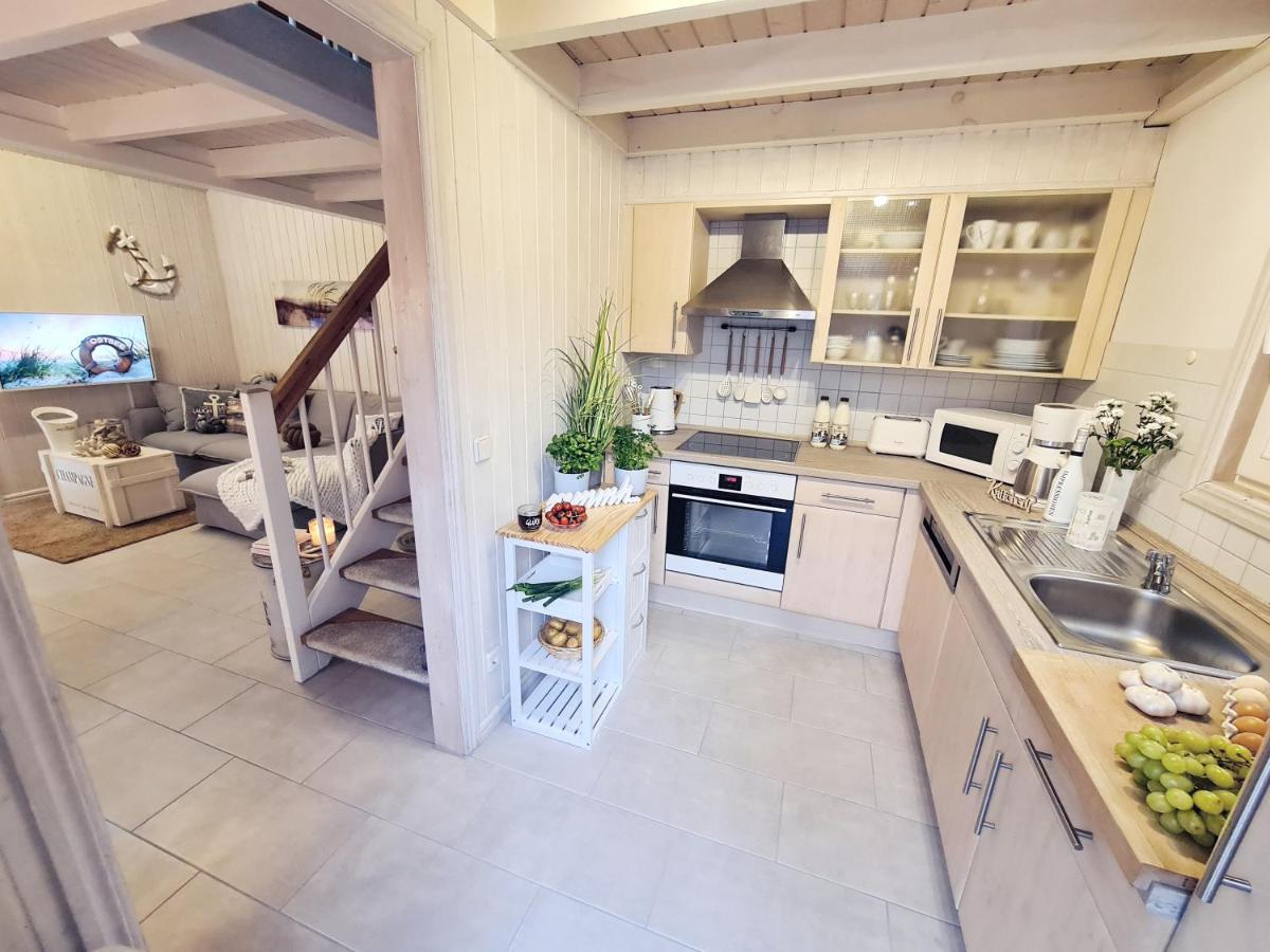 Strandhaus Ruegen - Meerblick, Sauna, Kamin & Whirlpool Baabe Exterior foto