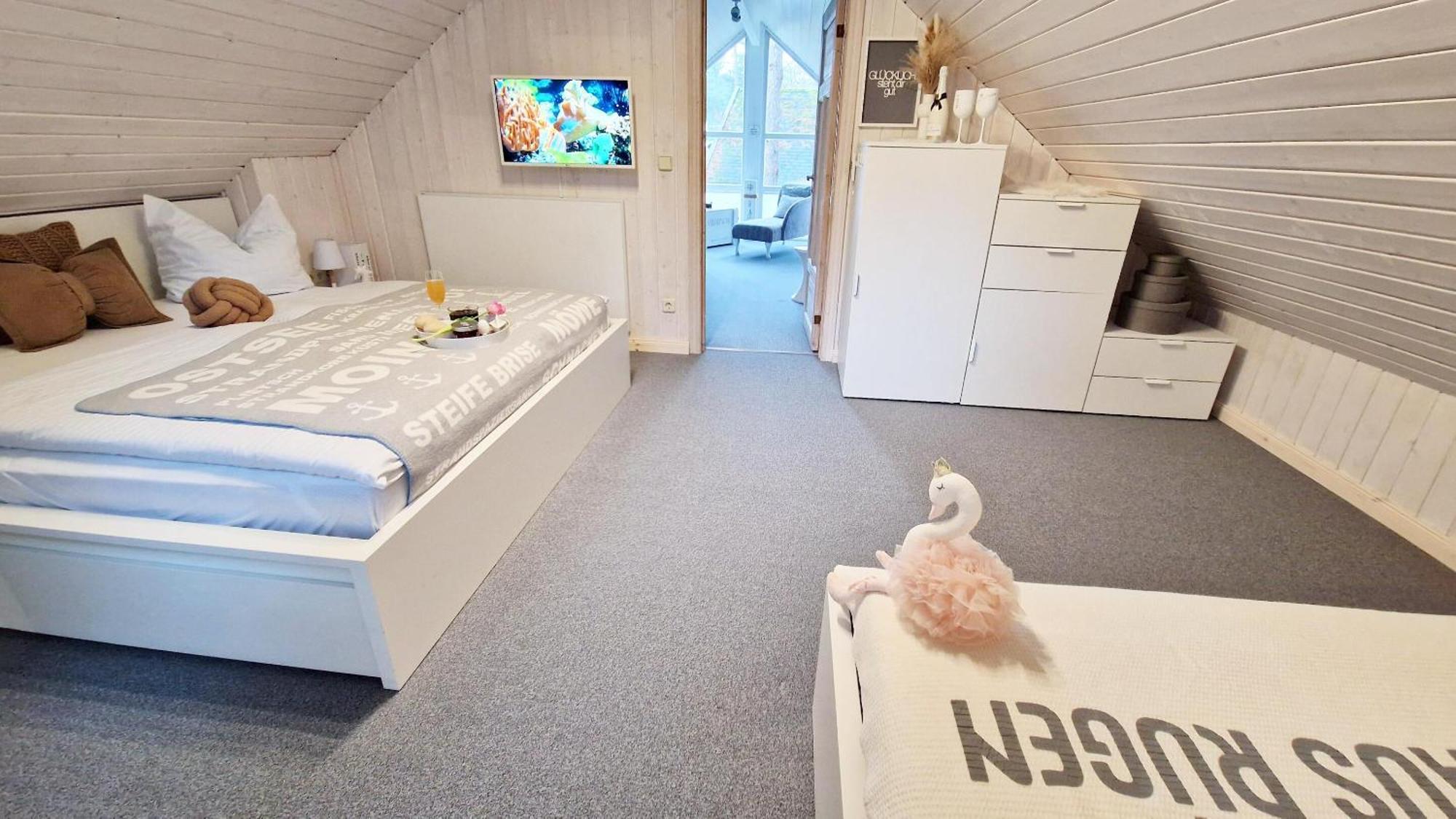 Strandhaus Ruegen - Meerblick, Sauna, Kamin & Whirlpool Baabe Exterior foto